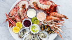 Plateaux de fruits de mer à emporter  